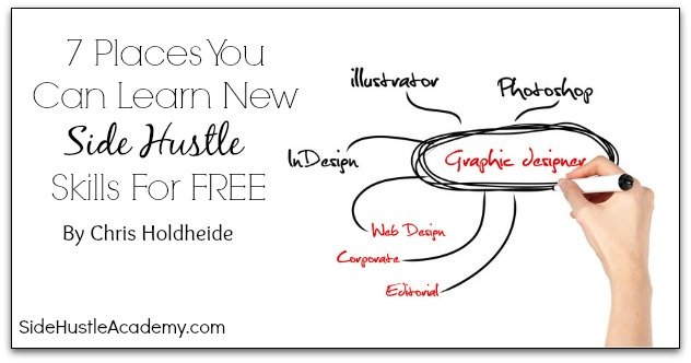 7 Places You Can Learn New Side Hustle Skills For FREE