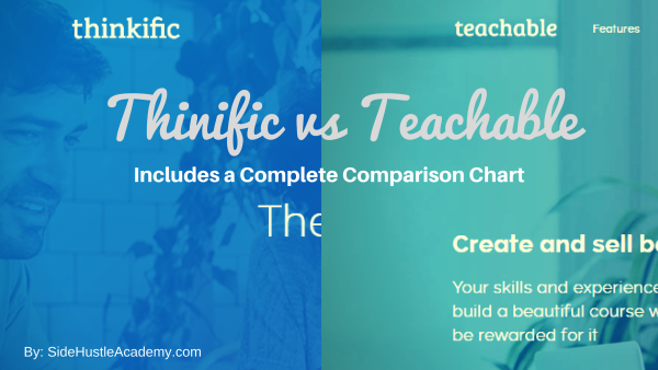 Thinkific vs Teachable – A Complete Comparison Chart