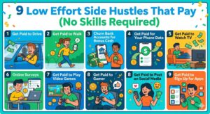 low effort side hustles